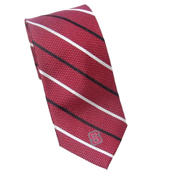 Red Tie with Stripes Block S